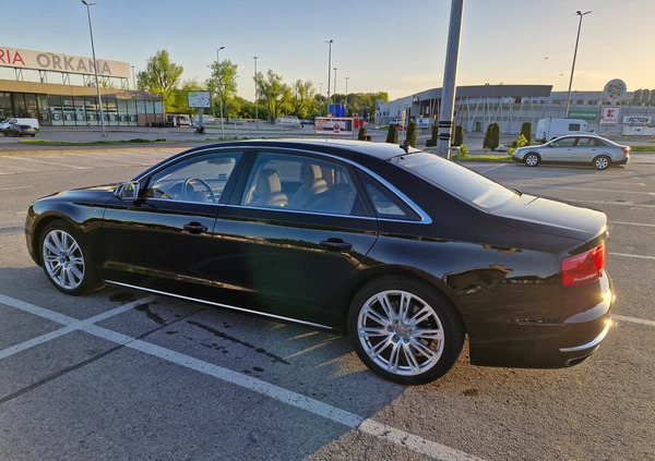 Audi A8 cena 95000 przebieg: 163000, rok produkcji 2011 z Lublin małe 92